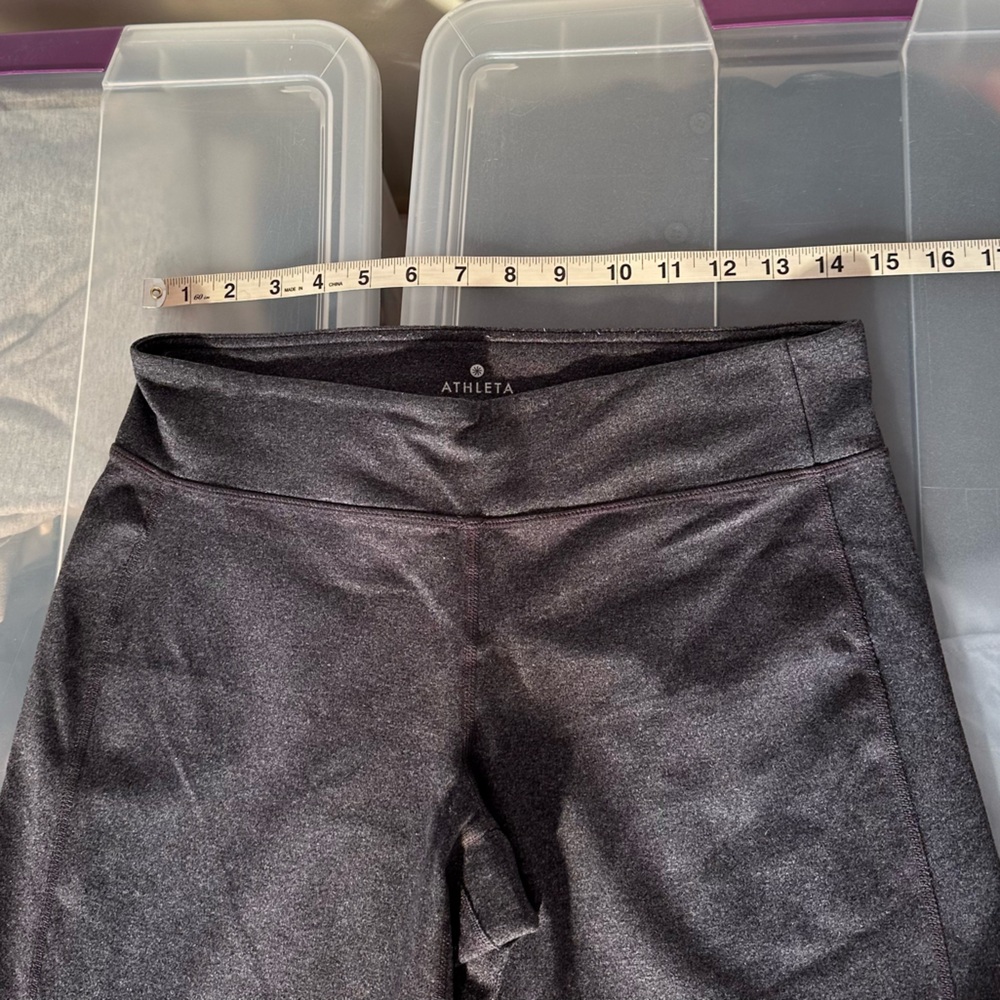 Athleta Kickbooty Boot Cut Flare Yoga Pants Medium Tall - Picture 8 of 15